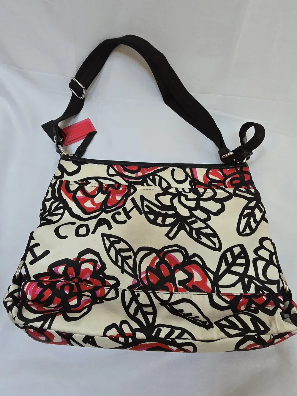Coach Poppy Daisy Floral Graffiti Crossbody F16864